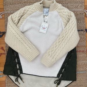 NWT Boundless North Half-Zip Pullover Sweater